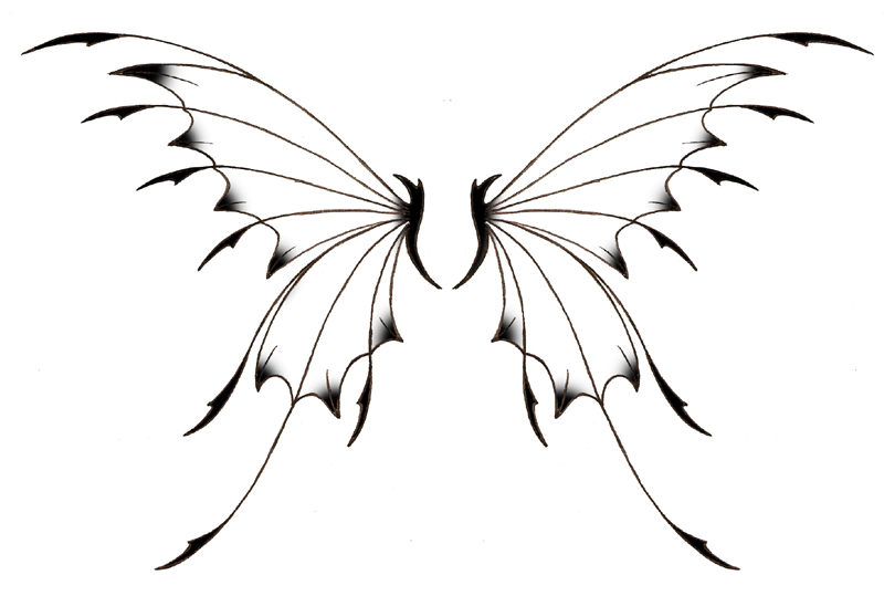 800x539 Fairy Wings Tattoos Ideas