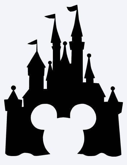 425x553 The Best Disney Castle Silhouette Ideas Disney