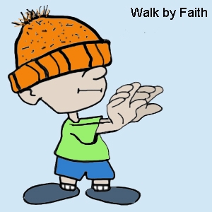 300x300 Walk By Faith Clipart
