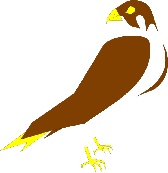 582x598 Falcon Clip Art
