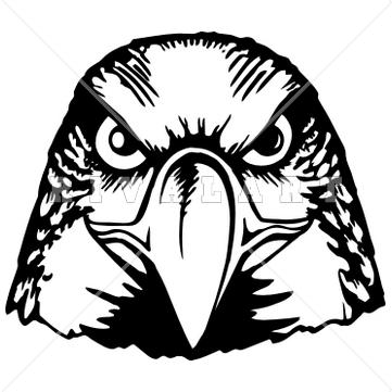 361x361 Falcon Face Clip Art