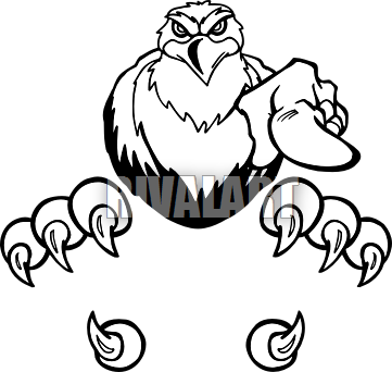 361x342 Clipart Falcon Talon