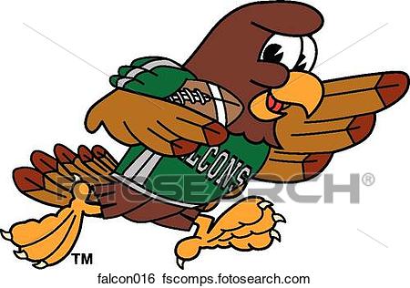 450x316 Stock Illustration Of Falcon Playing Football Falcon016