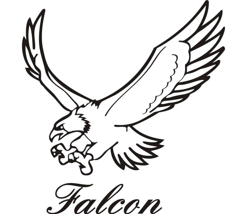 830x720 Brds Clipart Falcon