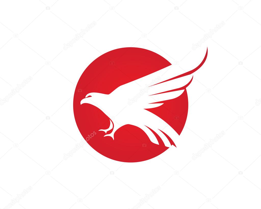 1024x819 Falcon Logo Template Vector Icon Stock Vector Elaelo