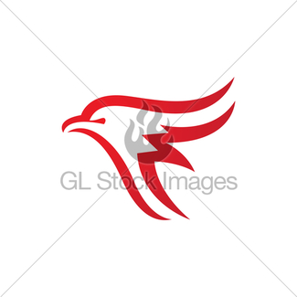 325x325 Falcon Logo Template Gl Stock Images