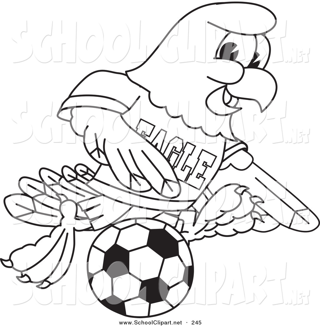 1024x1044 Clip Art Of A Coloring Page Of A Bald Eagle Hawk Or Falcon Playing
