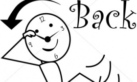 280x168 Free Daylight Savings Time Fall Back Clipart