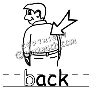 300x300 Back Clipart