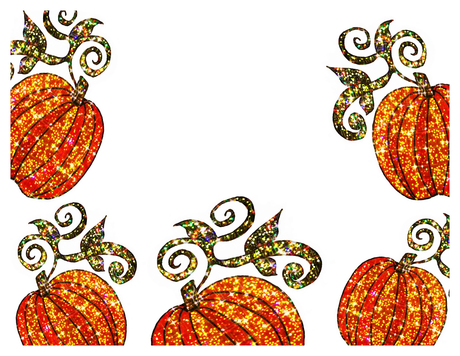 1600x1236 Pumpkin Clip Art Border Fun For Christmas