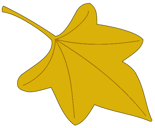530x439 Leaves Clipart Yellow Leaf