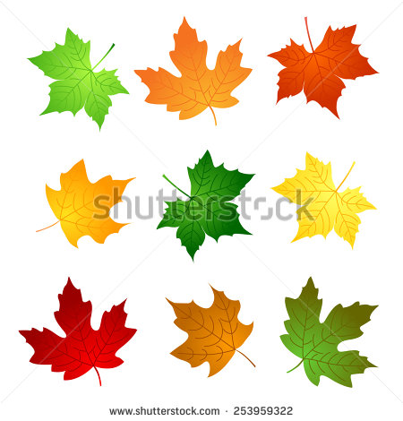 450x470 Leaves Clip Art