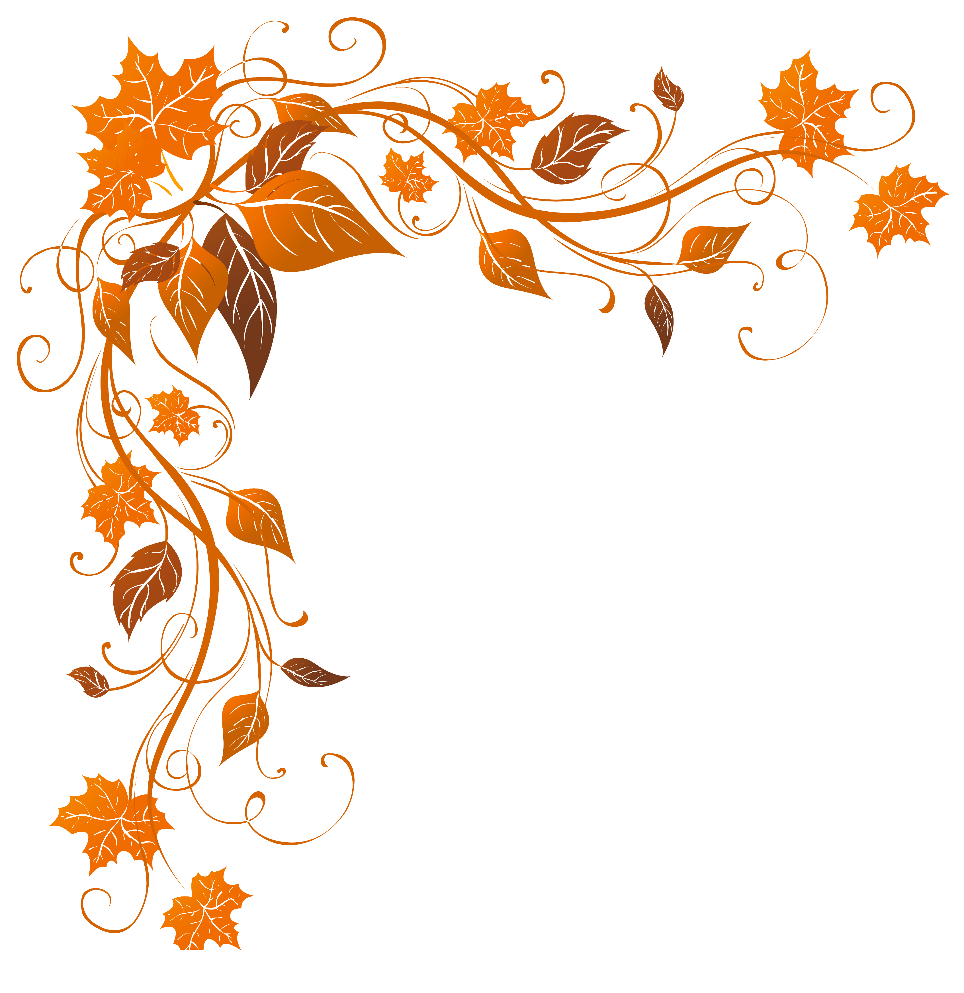3385x3486 Fall Clipart Fall Decoration