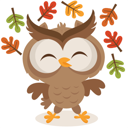 432x432 Owl Fall Clip Art