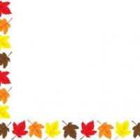 200x200 Free Clipart Fall Borders