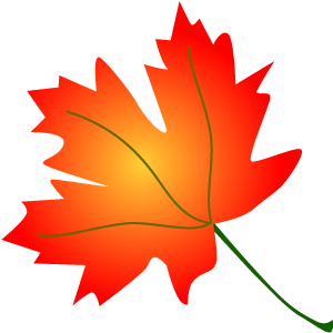 300x300 Free Clip Art Fall Leaves