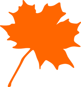 276x299 Orange Fall Leaves Clip Art Cliparts