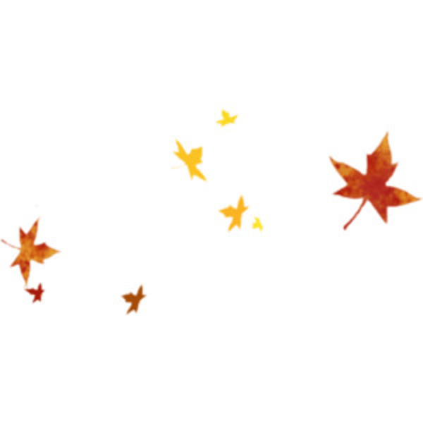600x600 Blowing Fall Leaves Clipart