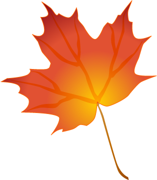 314x360 Autumn Leaves Clipart