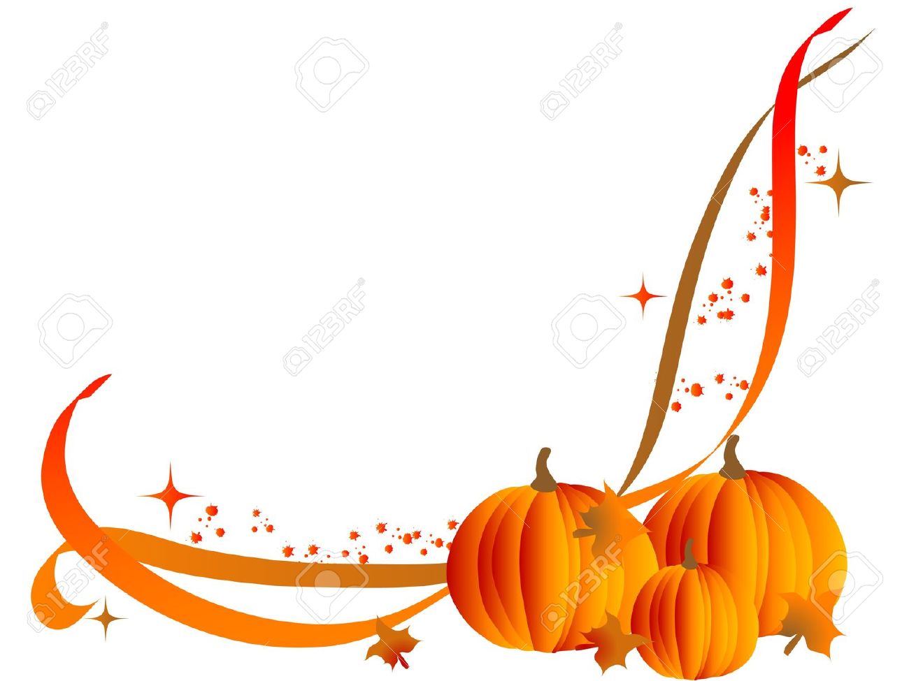 1300x975 Thanksgiving Corner Border Clipart