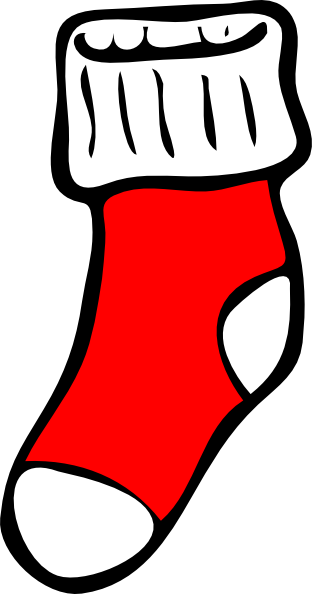312x594 Sock Clip Art