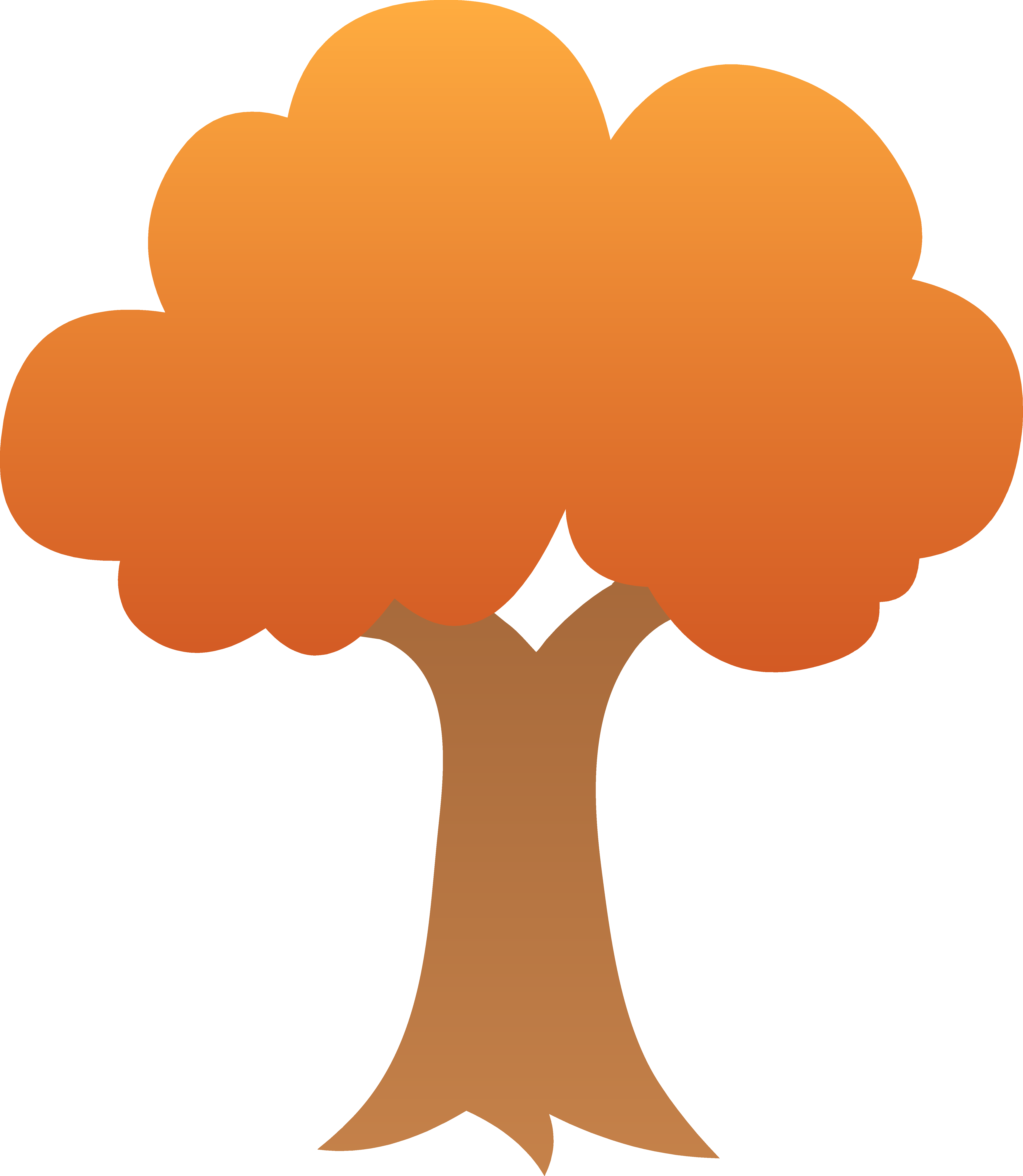 5486x6309 Cute Autumn Tree Design
