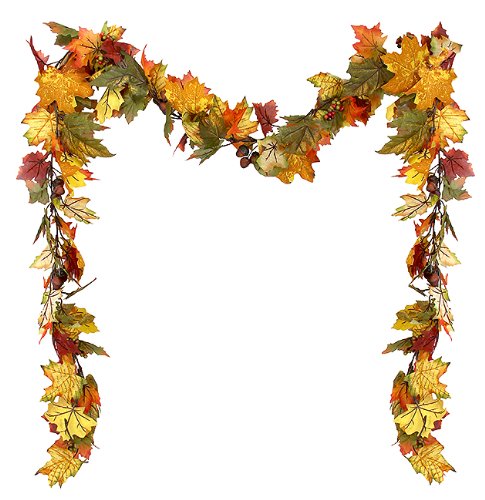 485x500 Fall Garland Clip Art