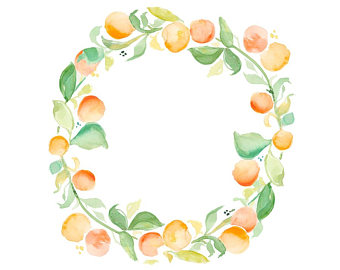 340x270 Orange Wreath Etsy
