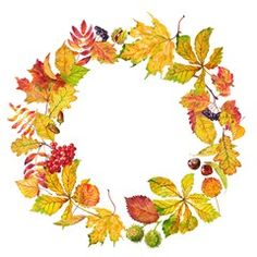 236x236 Autumn Leaves Clip Art Autumn, Clip Art And Scrapbook