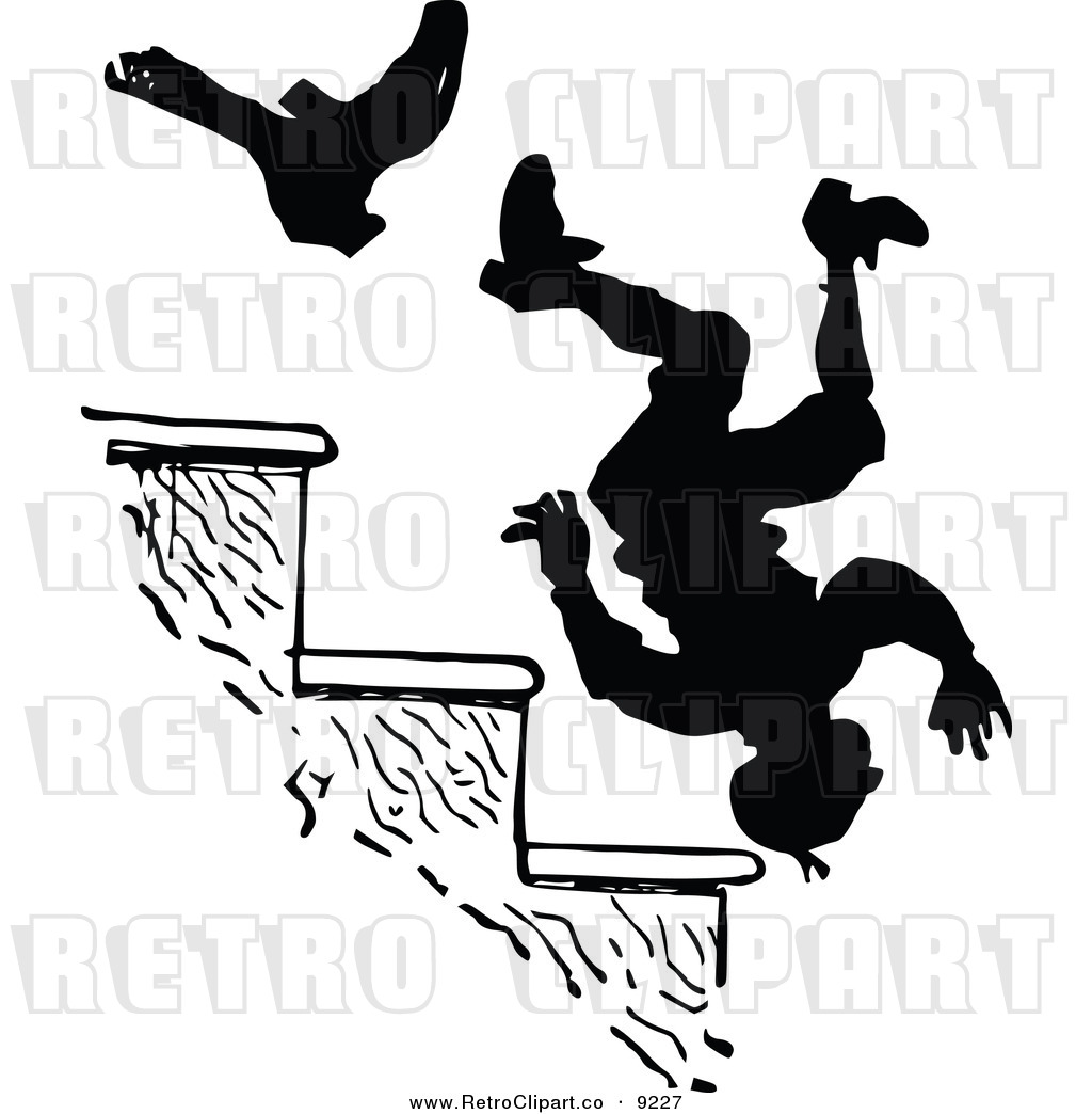 1024x1044 Fall Down Stairs Clip Art
