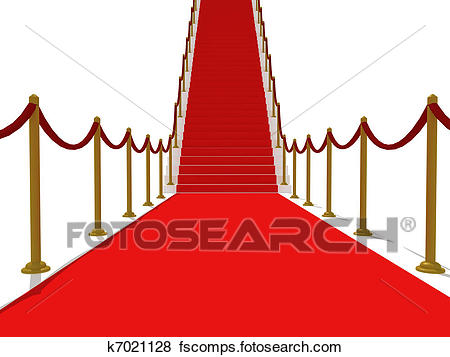 450x357 Stock Illustration Of Red Carpet Stairs