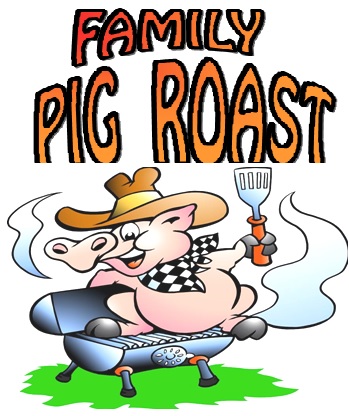 349x416 Roast Clipart Pig Bbq