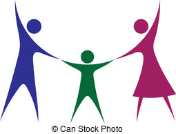 255x194 Family Clip Art Silhouette Free Clipart Images 2