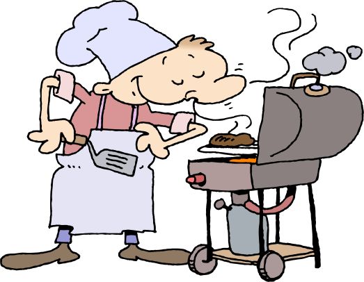 Family Cookout Clipart