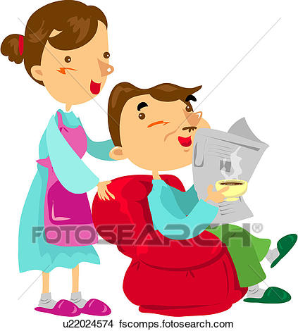 423x470 Clip Art Of Mother, Church, Father, Praise, Family, Christian