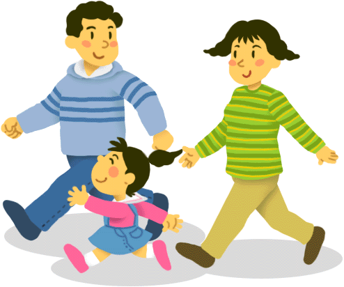 Family Hiking Clipart | Free download on ClipArtMag