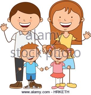 306x320 Happy Family Members Icon Stock Vector Art Amp Illustration, Vector
