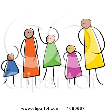 Family Of 5 Clipart | Free download on ClipArtMag