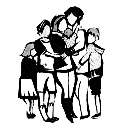 450x450 Family Reunification Clipart
