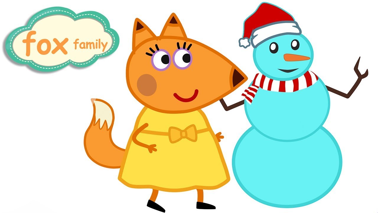 1280x720 Fox Family And Friends New Funny Cartoon For Kids