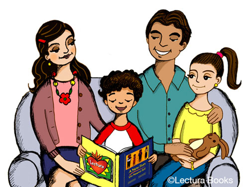 Family Reading Clipart | Free download on ClipArtMag