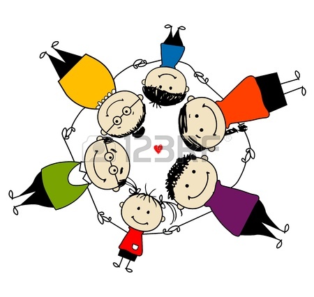 450x426 92,932 Family Cartoon Stock Illustrations, Cliparts And Royalty