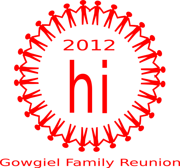 600x559 Family Reunion Art Clip Art