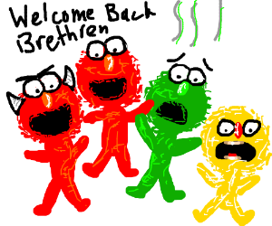 300x250 Elmo, Smellmo, And Elmo Family Reunion