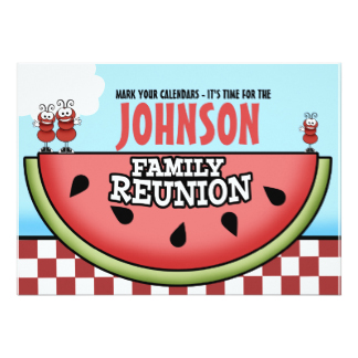 324x324 Fun Family Reunion Invitations Amp Announcements Zazzle
