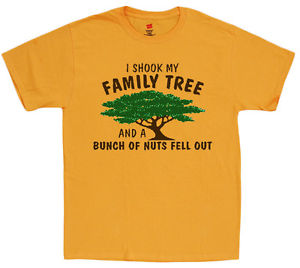 300x268 Funny Family Tree Design T Shirt Family Reunion Crazy Family Shirt