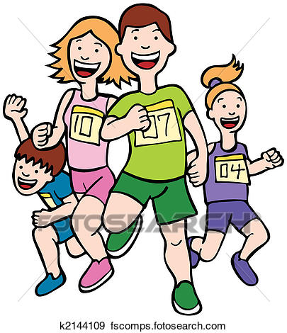 405x470 Clip Art Of Family Run Art K2144109