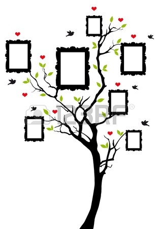315x450 Family Tree Isolated On A White Background Royalty Free Cliparts