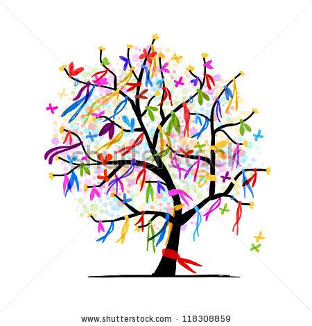 450x470 Abstract Clipart Family Tree