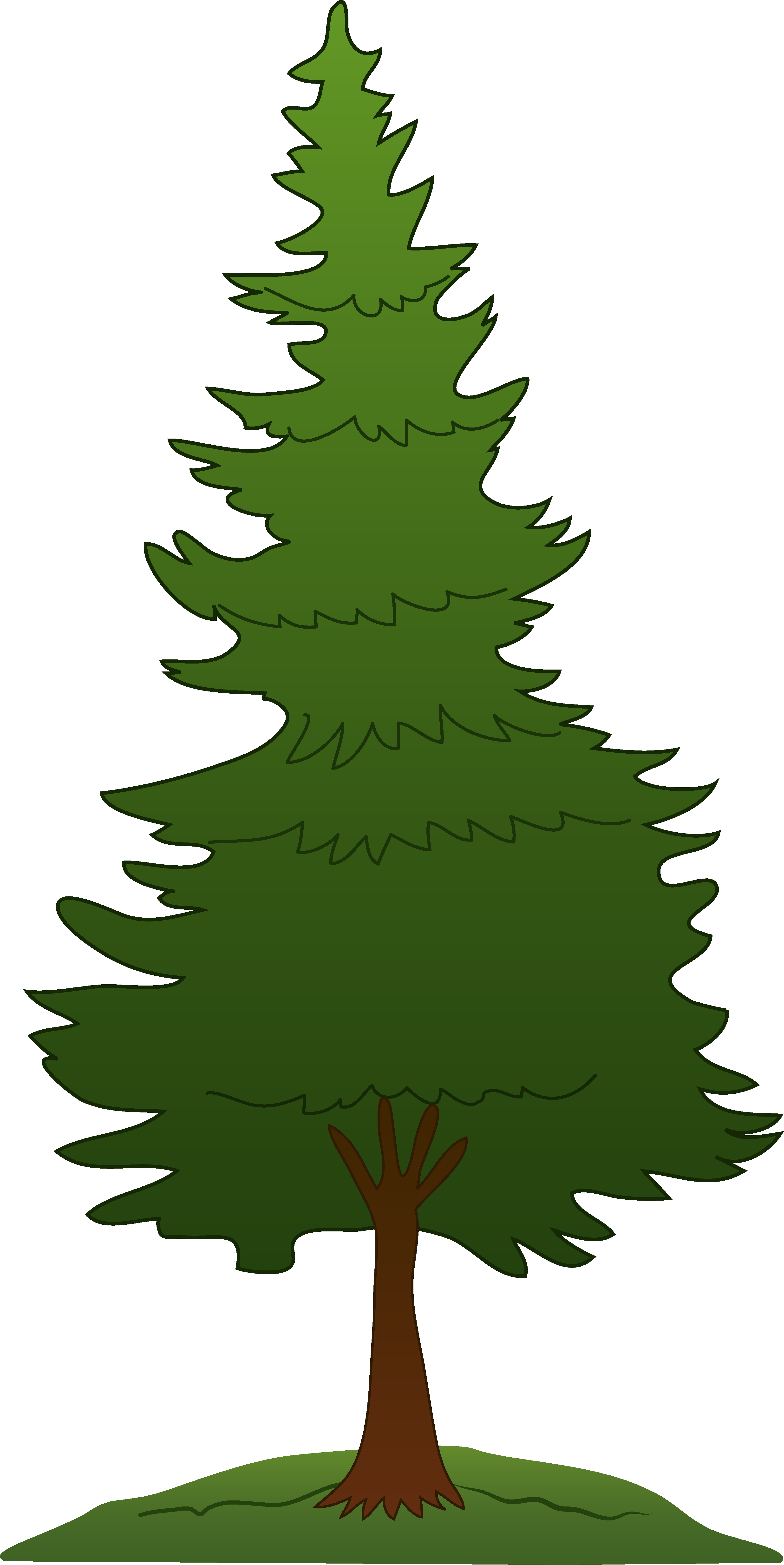 3256x6498 Trees Clip Art